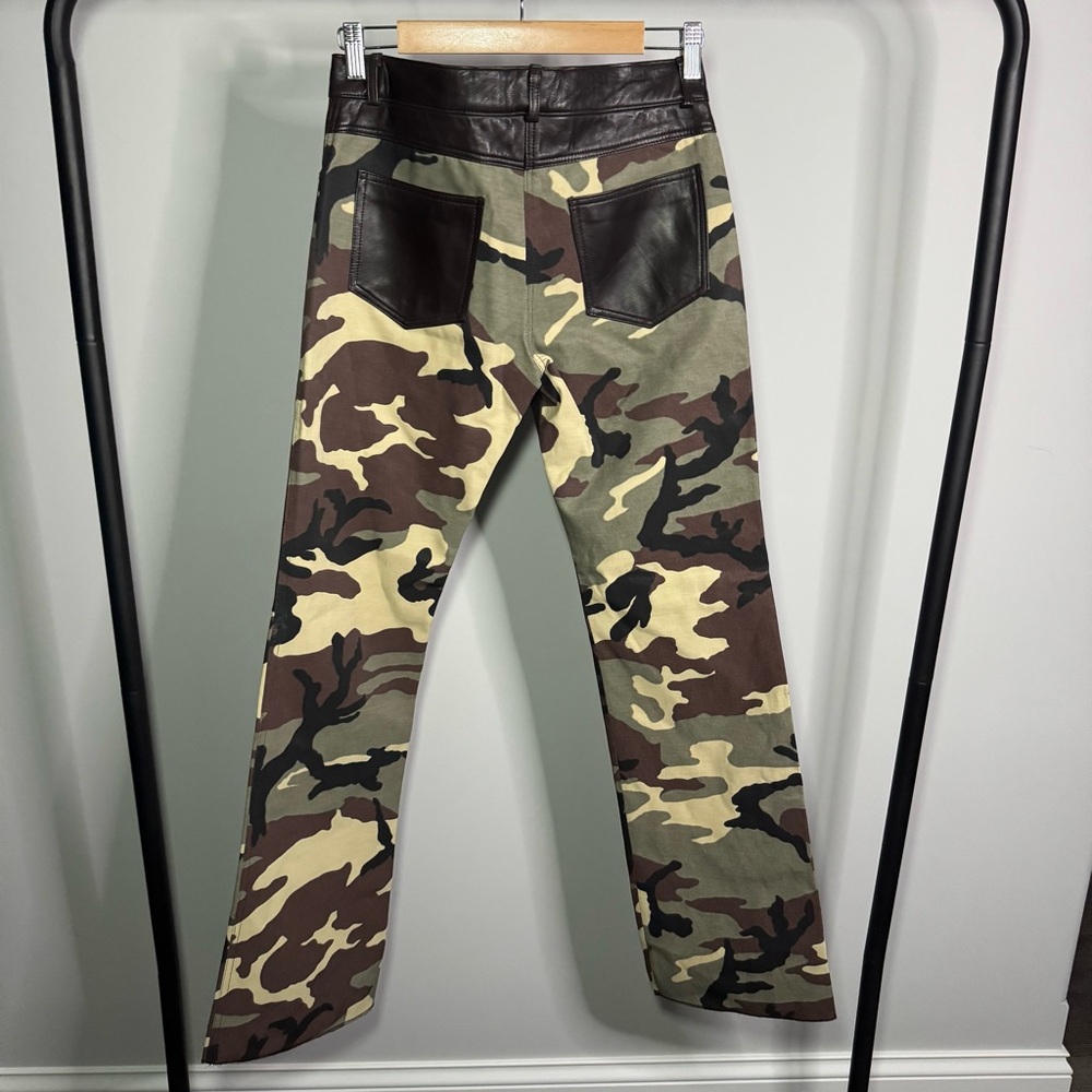 Custom Leather Canvas Army Pant - Picture 7 of 8